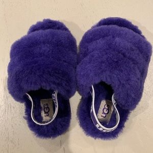 UGG sandals fluffy